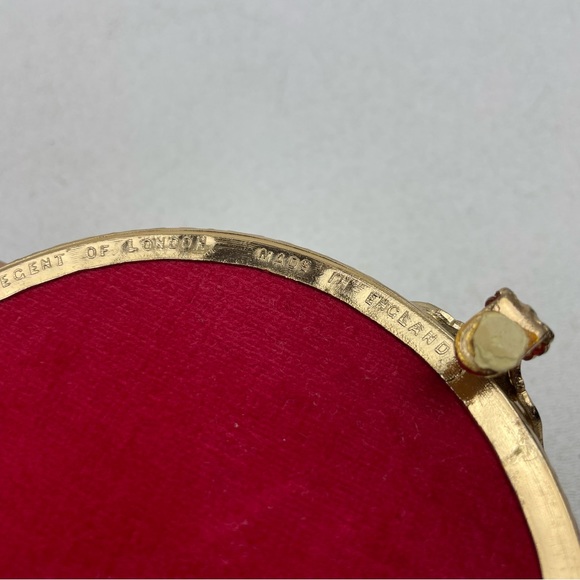 Vintage Regent of London Trinket Vanity Box box in gold filigree - Picture 6 of 10